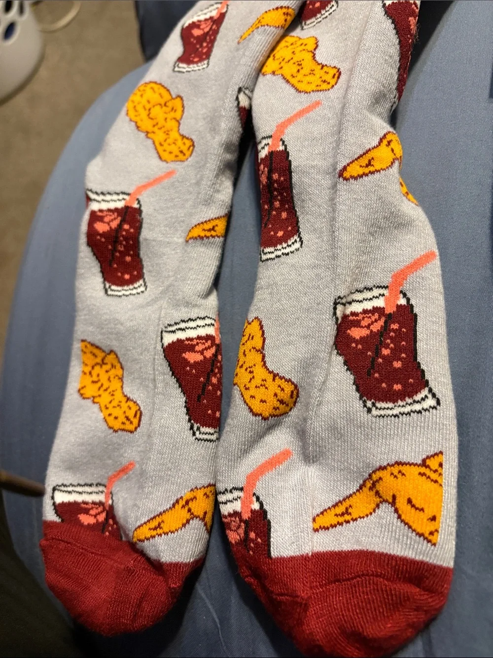 men’s socks Liquid Death and If you can read this bring some drinks for me socks